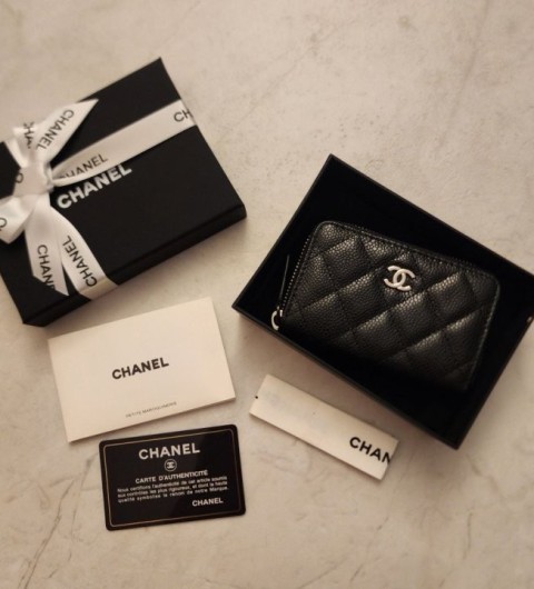샤넬 지퍼돌이 카드지갑 국내배송