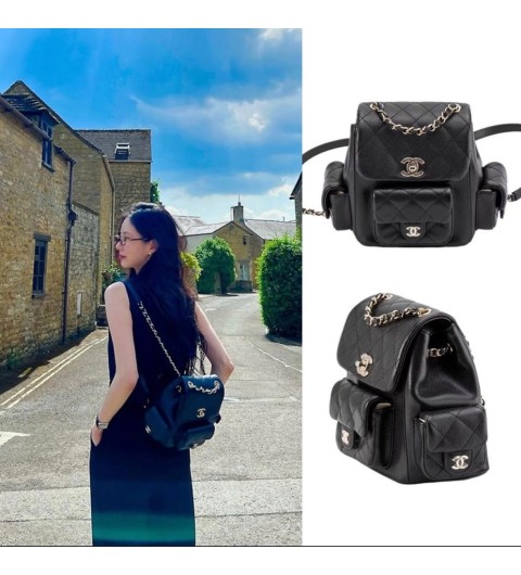 샤넬 듀마 쓰리포켓 백팩 국내배송