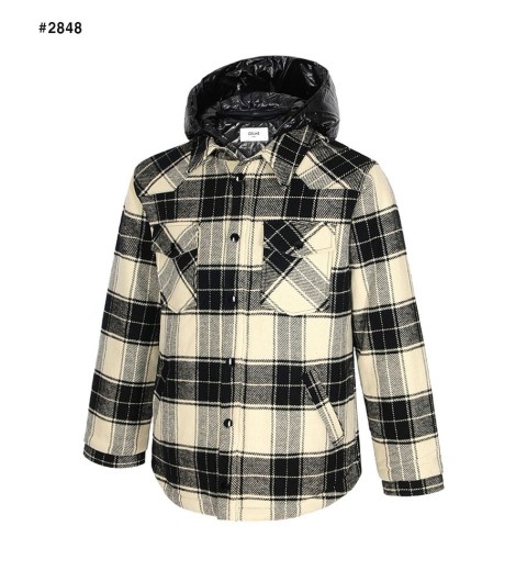 셀린느 퀄팅 체크 셔츠 자켓  국내배송