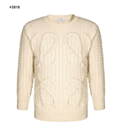 로에베 아나그램 케이블 울 라운드 니트 국내배송