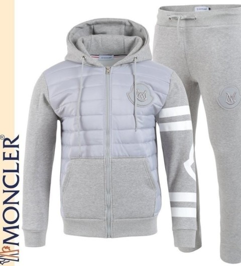 몽클레어 M. 25FWM 자수 후드 패딩집업 셋업 국내배송