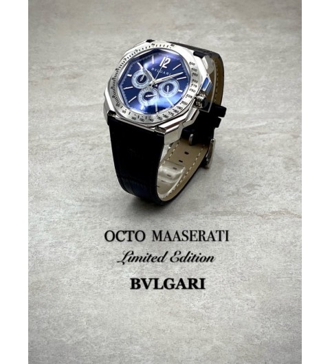 불가리 리미티드에디션옥토 마세라티 리미티드 에디션 블루다이얼 국내배송