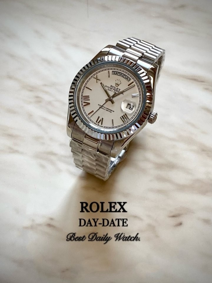 로렉스데이데이트 화이트다이얼 국내배송
