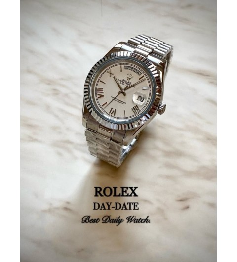 로렉스데이데이트 화이트다이얼 국내배송