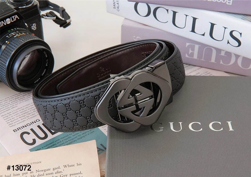 구찌 남성용 시마 GG로고 스퀘어 버클 자동벨트 국내배송