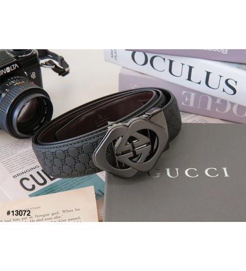 구찌 남성용 시마 GG로고 스퀘어 버클 자동벨트 국내배송