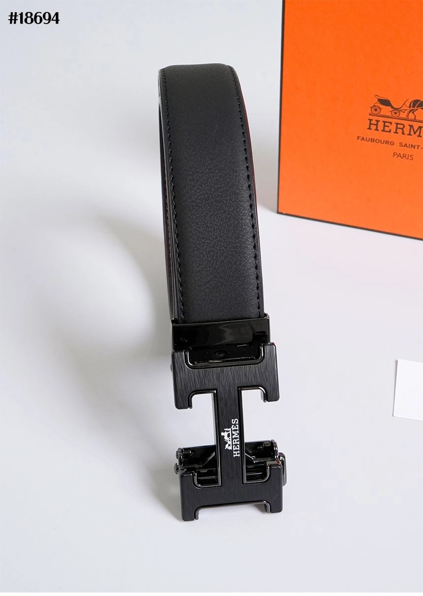 에르메스 H 콘스탄틴 레더 자동벨트  국내배송