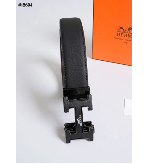 에르메스 H 콘스탄틴 레더 자동벨트  국내배송