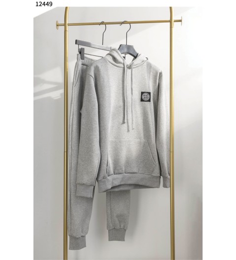 스톤아일랜드 라인 기모 트레이닝세트  국내배송