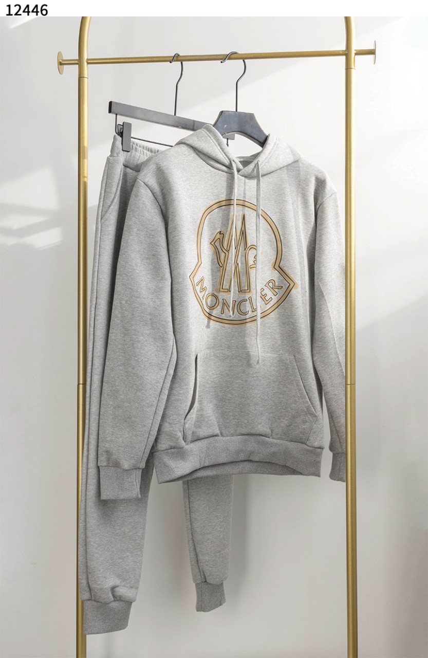 몽클레어  빅로고 후드티 기모 트레이닝 세트 국내배송