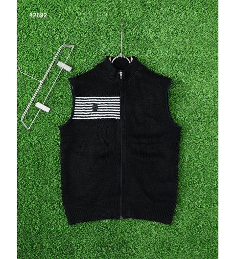 어메이징크리 아코디오 니트 집업 베스트 국내배송