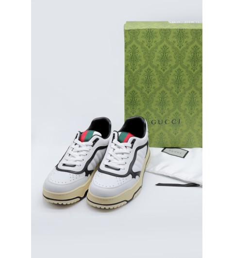 구찌 리웹  화이트 스니커즈 국내배송