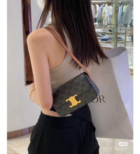 셀린느 트리오페 샤이니 숄더백 1 국내배송