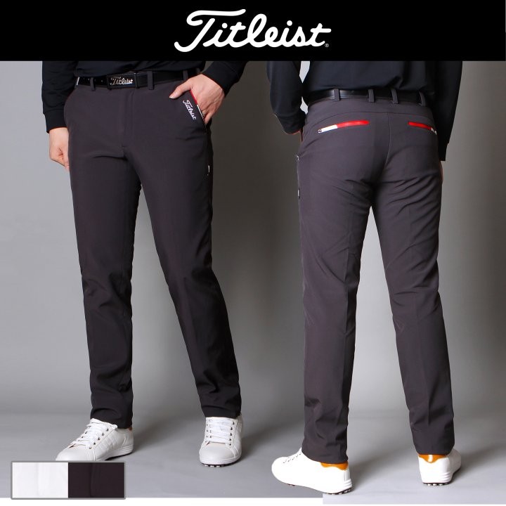 타이틀리스트 지퍼2도 기모스판팬츠 국내배송