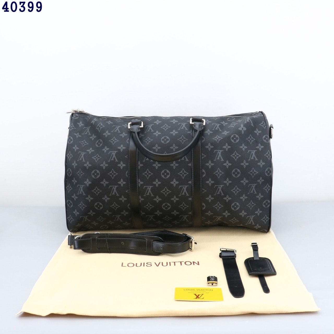 루이비통  모노패턴 트레블 보스턴백 국내배송