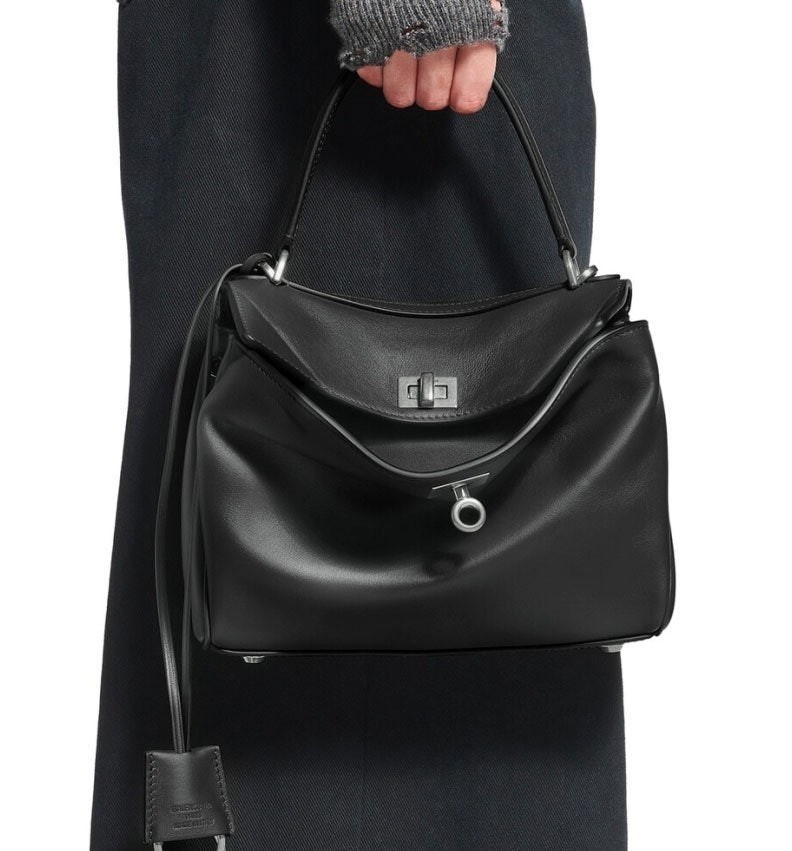 발렌시아가  로데오 스몰 핸드백 -블랙- 국내배송