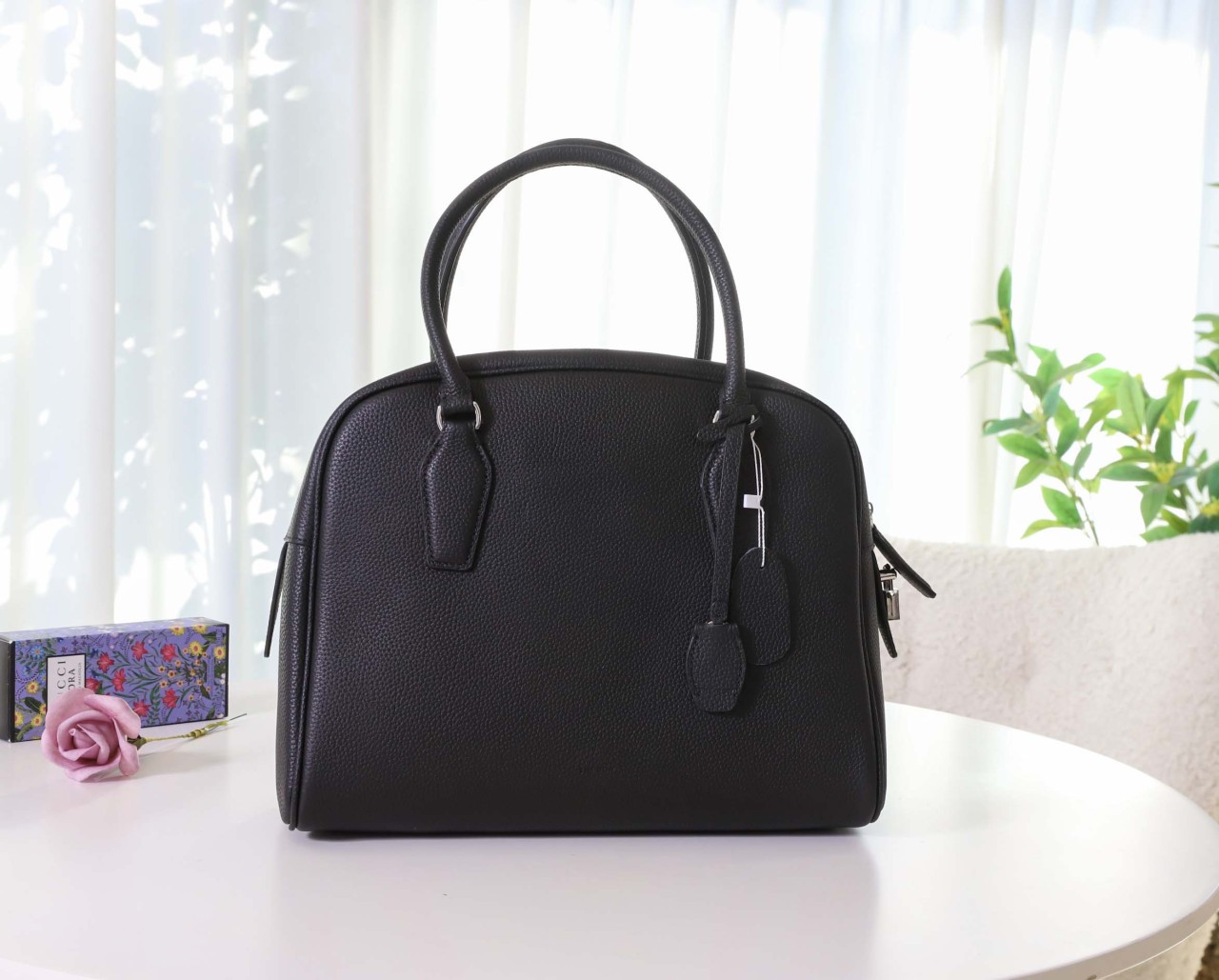 더로우 수입 파크백 -블랙- 국내배송