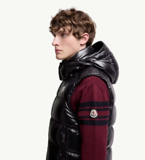 몽클레어 [ Mc.몽 ] 수입 Bormes(보르메스) 후드 다운 베스트 국내배송