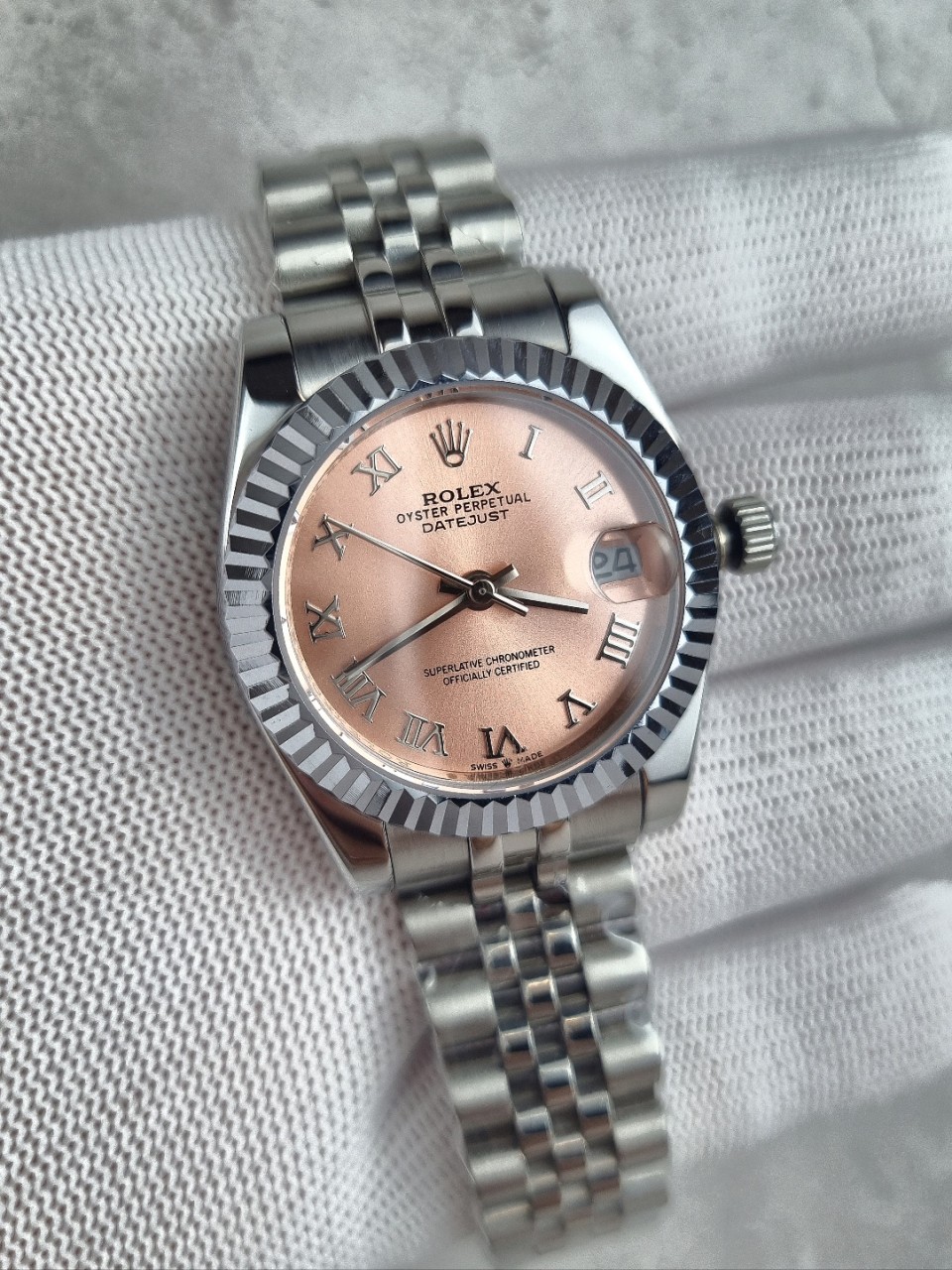 로렉스 데이저스트 핑크로마 국내배송