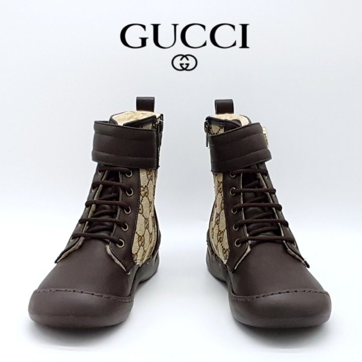 구찌 여성 더블 G 장식 앵클 부츠 국내배송