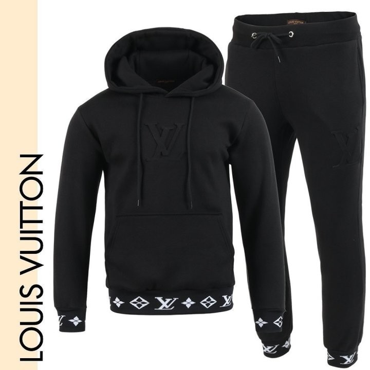 기모 원단루이비통  L. 26SS엠보 로고후드 셋업 국내배송