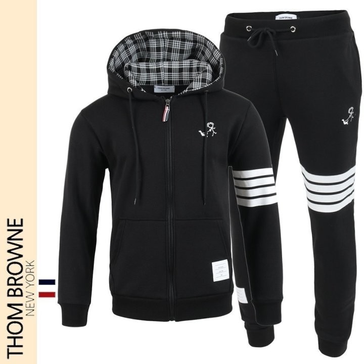 기모 원단톰브라운 T. 26SS기본 후드 집업 셋업 국내배송