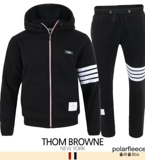 폴라폴리스 원단 톰브라운 T. 26SS4바 로고 폴라폴리스 셋업 국내배송