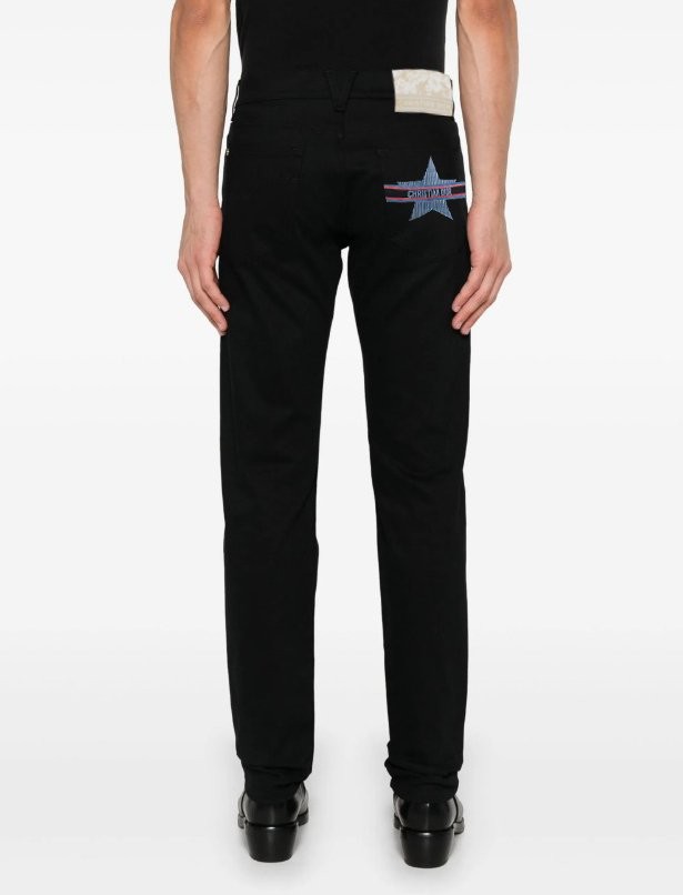 크리스찬디올 26SS. 디오알프스 워싱 블랙 슬림진 국내배송