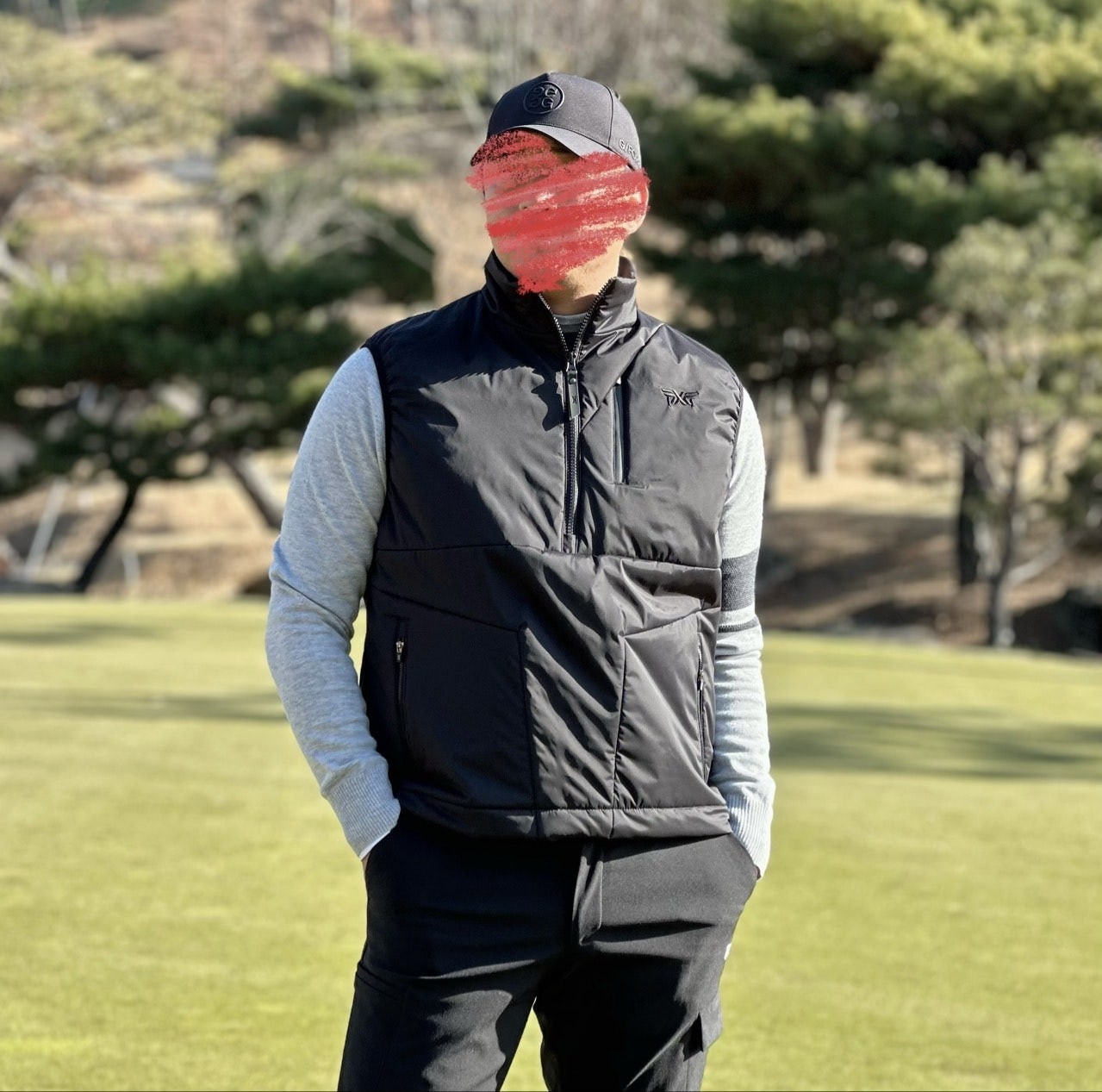 PXG 맨즈 아노락 패딩 베스트 (MAN)국내배송