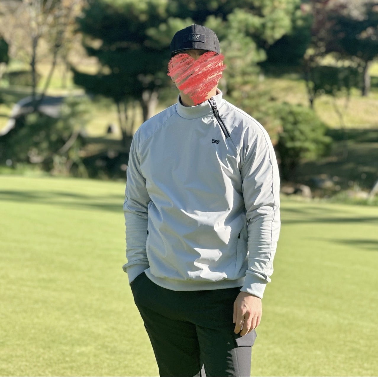 PXG 맨즈 윈터 아노락 윈드스토퍼 티셔츠 국내배송