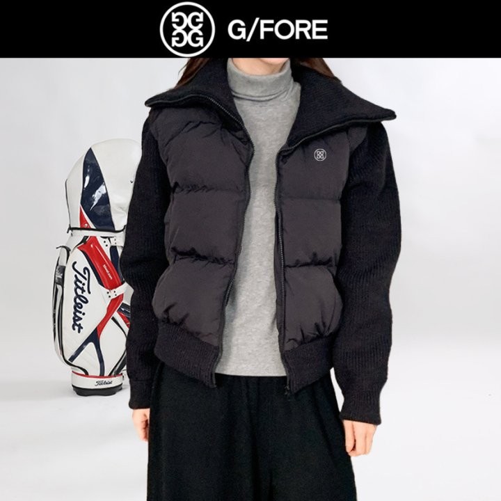 지포어 하이넥 패딩집업 국내배송