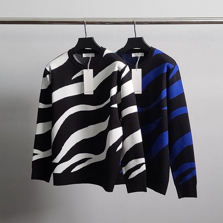 발렌티노 지브라 라운드 니트 국내배송