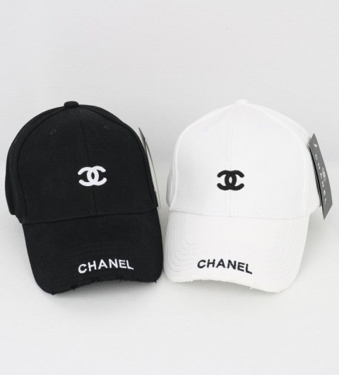 샤넬 정면로고 볼캡 모자 국내배송