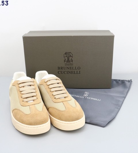 브루넬로 쿠치넬리 매쉬 브라운 스니커즈 국내배송