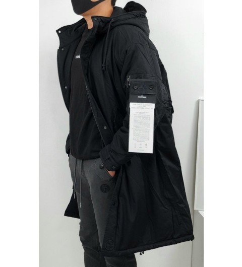 스톤아일랜드 ST 멤브라나 후드 롱자켓 [고급] 국내배송