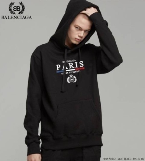 발렌시아가 파리 플래그 기모후드티 87 국내배송
