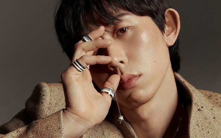 OK3962부쉐론  콰트로 더블 화이트 에디션 링 펜던트 목걸이 국내배송