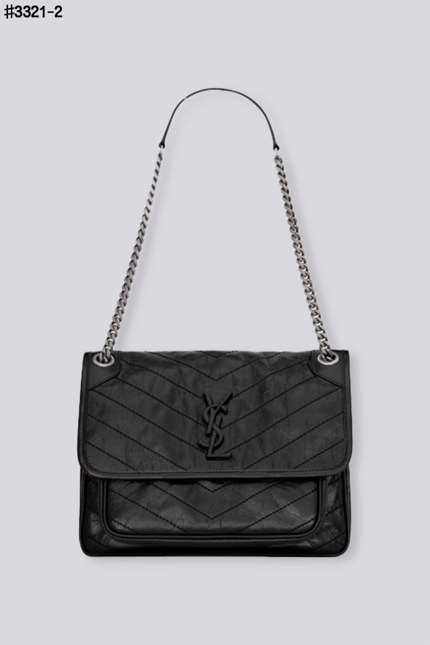 입생로랑 빈티지 레더 니키 숄더백 국내배송