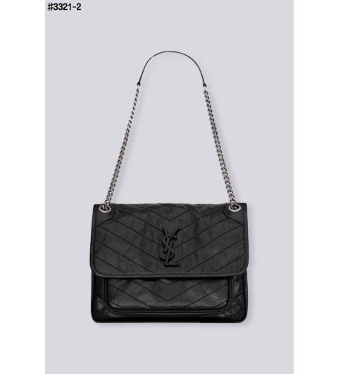 입생로랑 빈티지 레더 니키 숄더백 국내배송