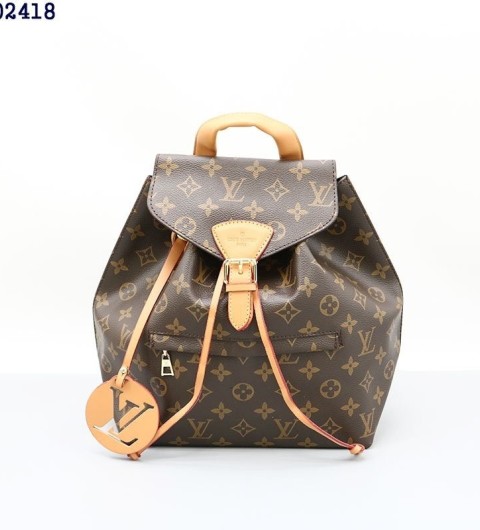 루이비통 모노그램 몽수리 백팩 & 모노그램 지퍼 반지갑 (브라운) 국내배송