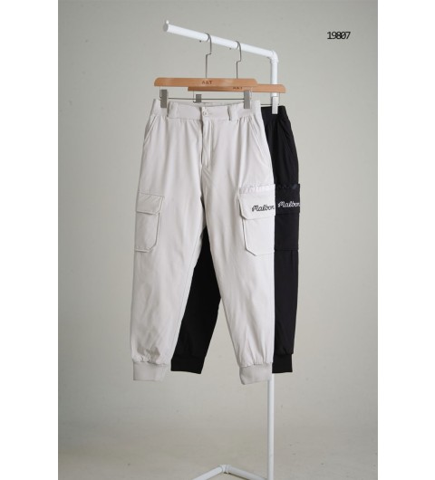 말본 남성 포켓 카고 조거 패딩 팬츠 국내배송