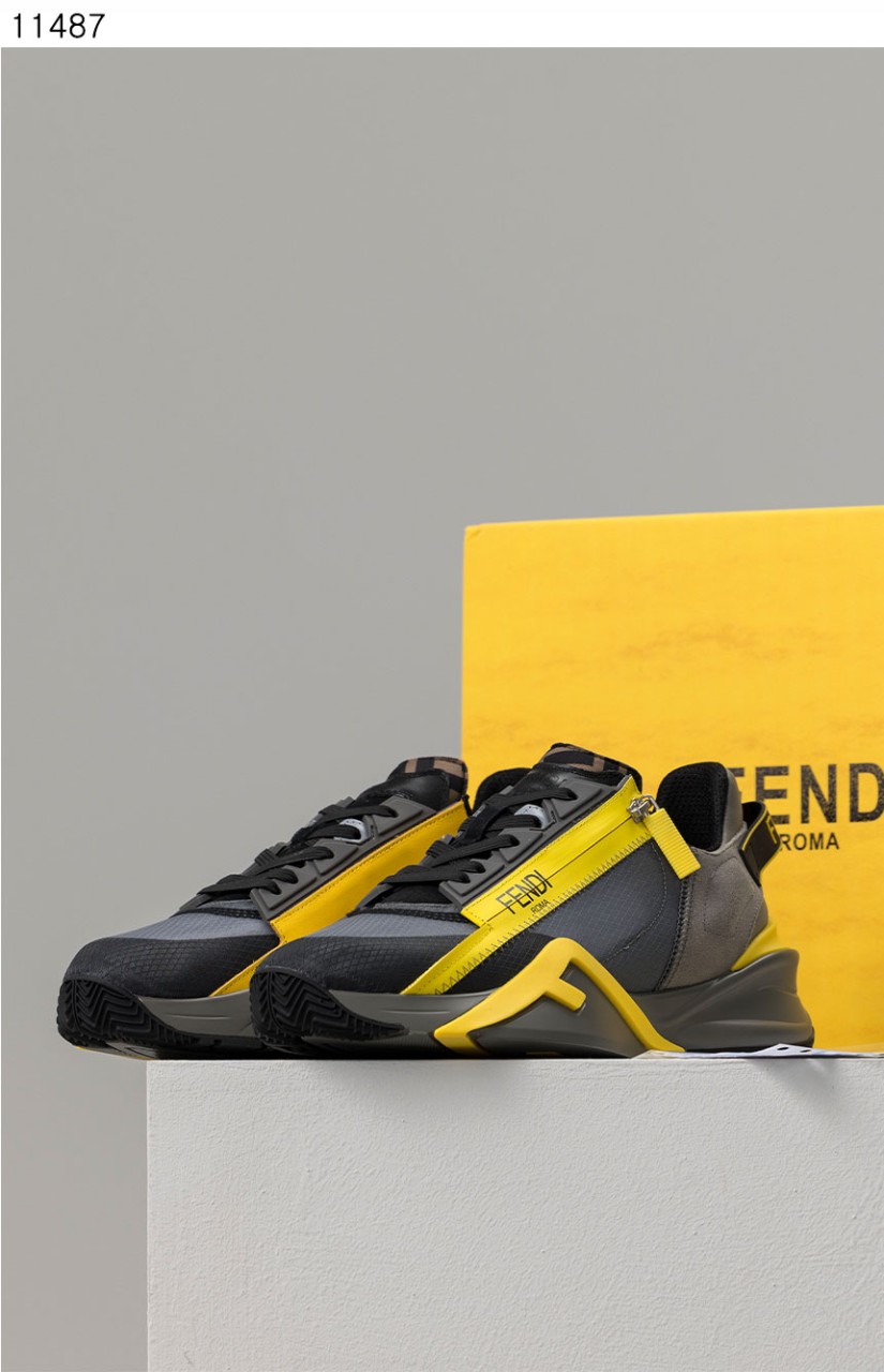 펜디 플로우 레더 로우탑 스니커즈 신상 입고 국내배송