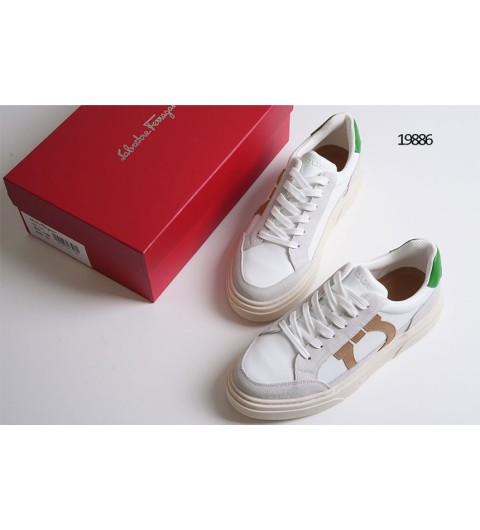 살바토레 페라가모 스웨이드 간치니 로우탑 스니커즈 국내배송